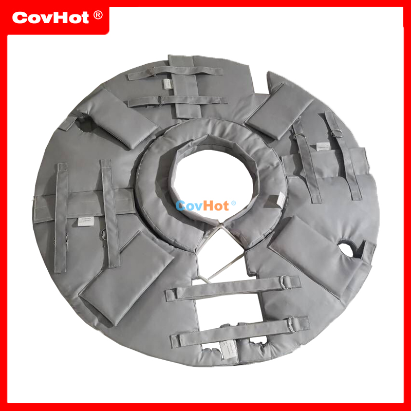 輪胎廠硫化機柔性可拆卸保溫套，防火，節能，提高經濟效益